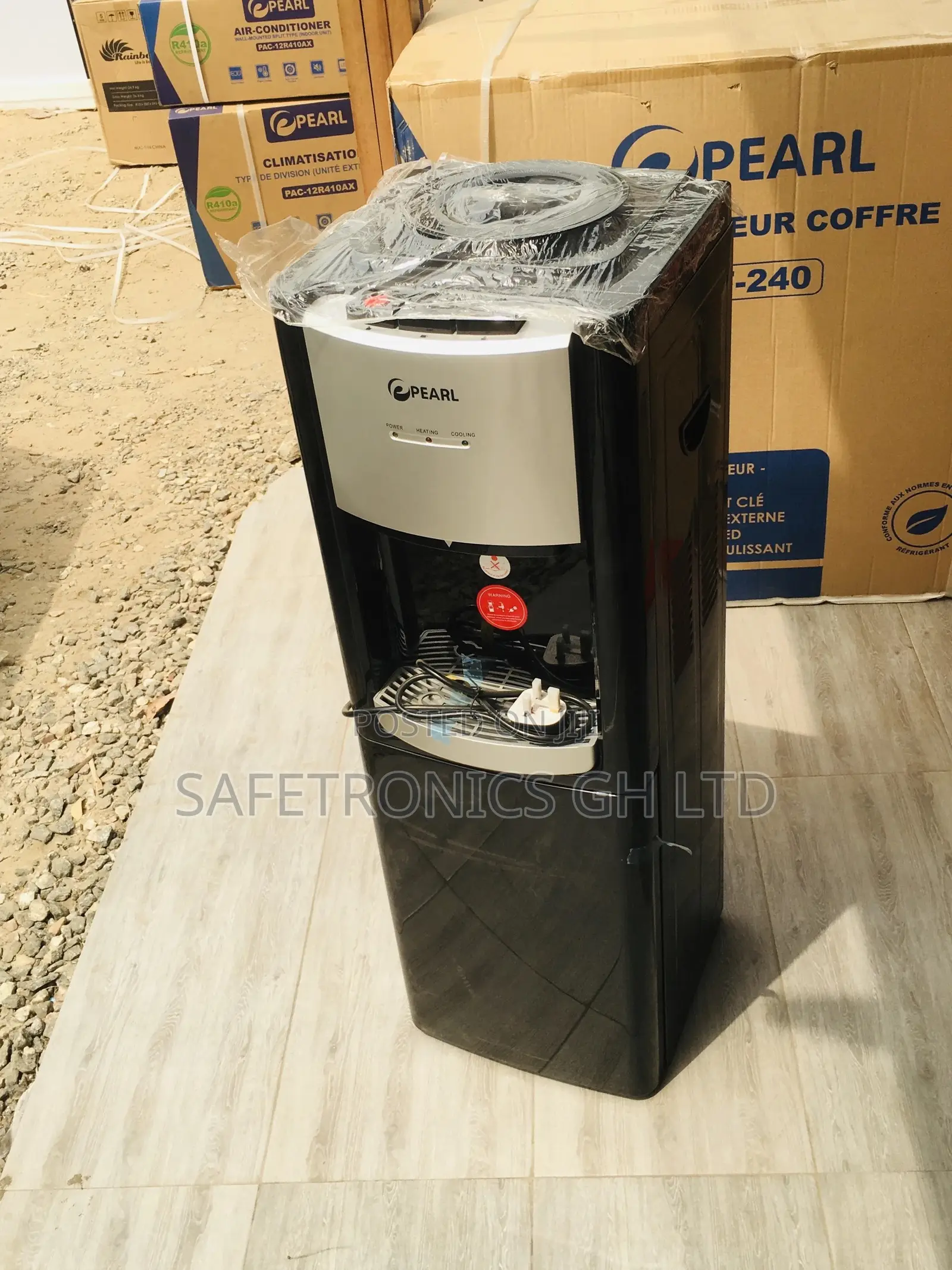 Black Water Dispenser Hot/Cold Pearl Electric PWD-2008