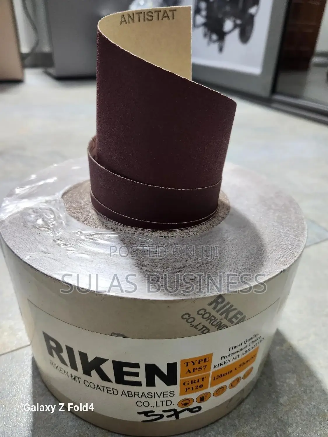 50-Meter Sandpaper, 60p 80p 100p