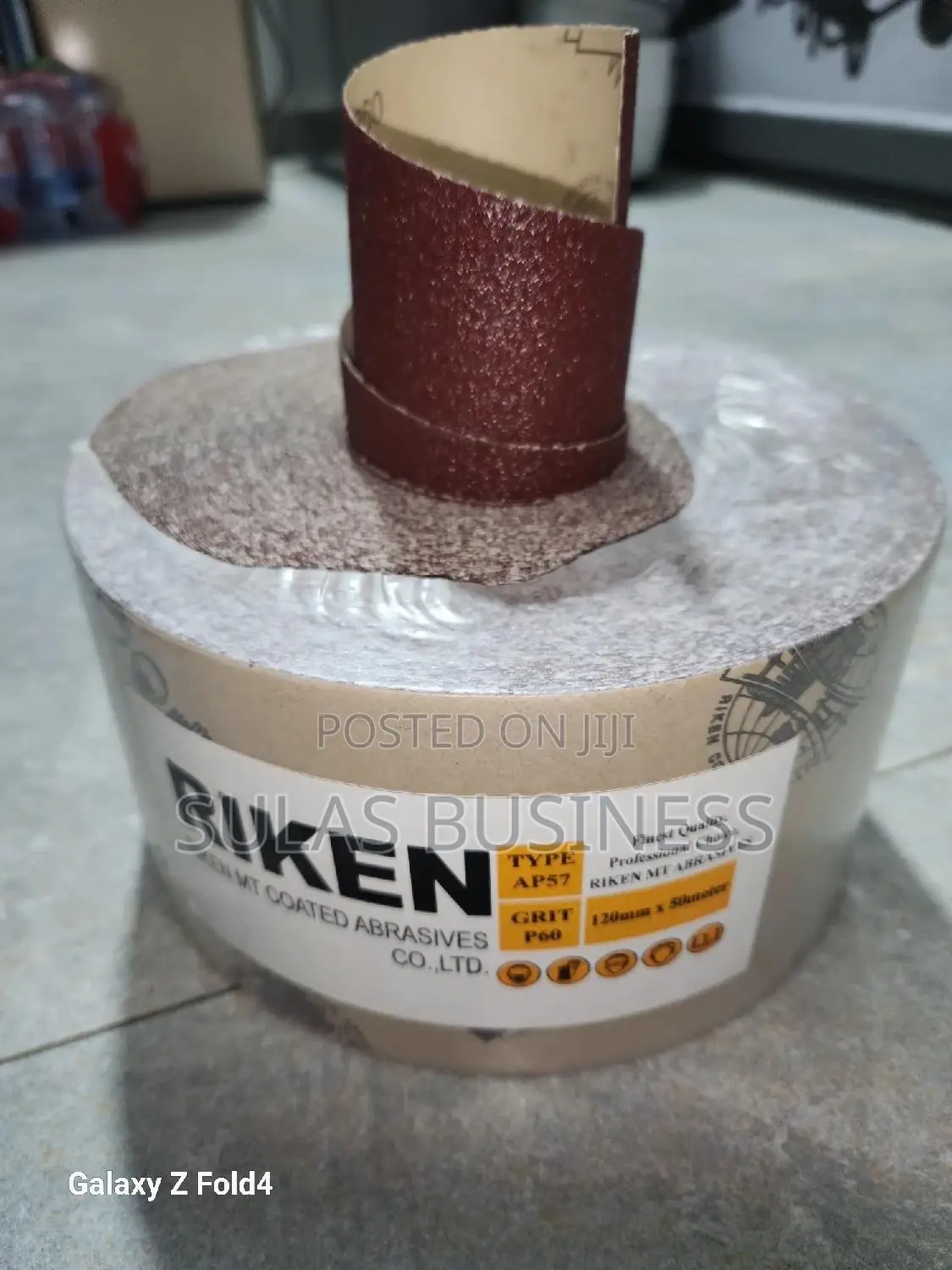 50-Meter Sandpaper, 60p 80p 100p