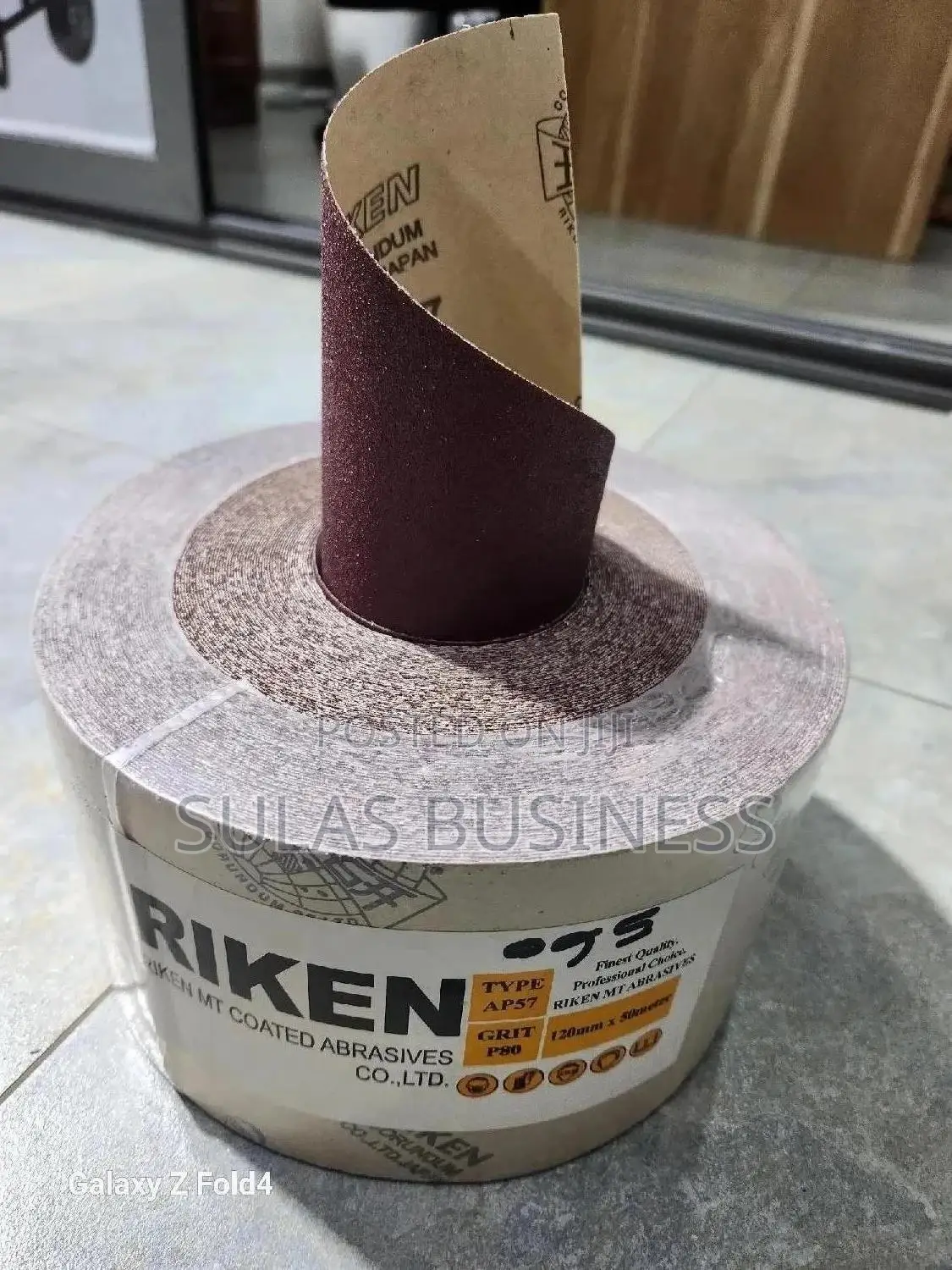 50-Meter Sandpaper, 60p 80p 100p