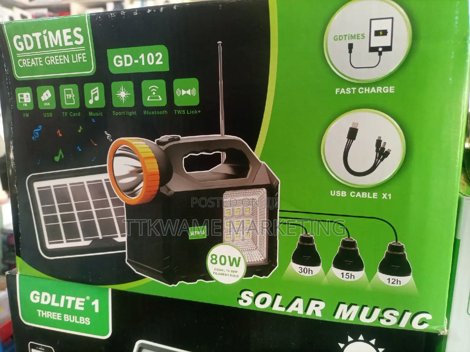 Solar Power Light System