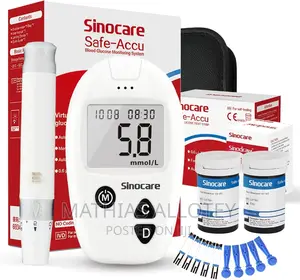 Sinocare Safe Accu 2; Safe Aq Smart Glucometer
