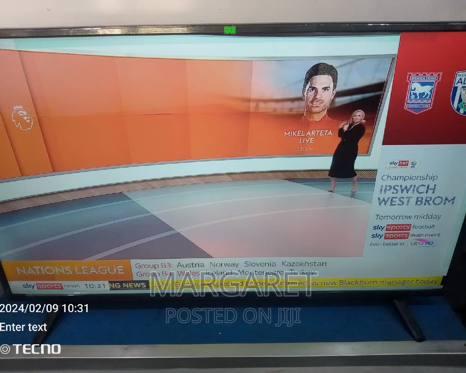Nasco 55 Inches TV