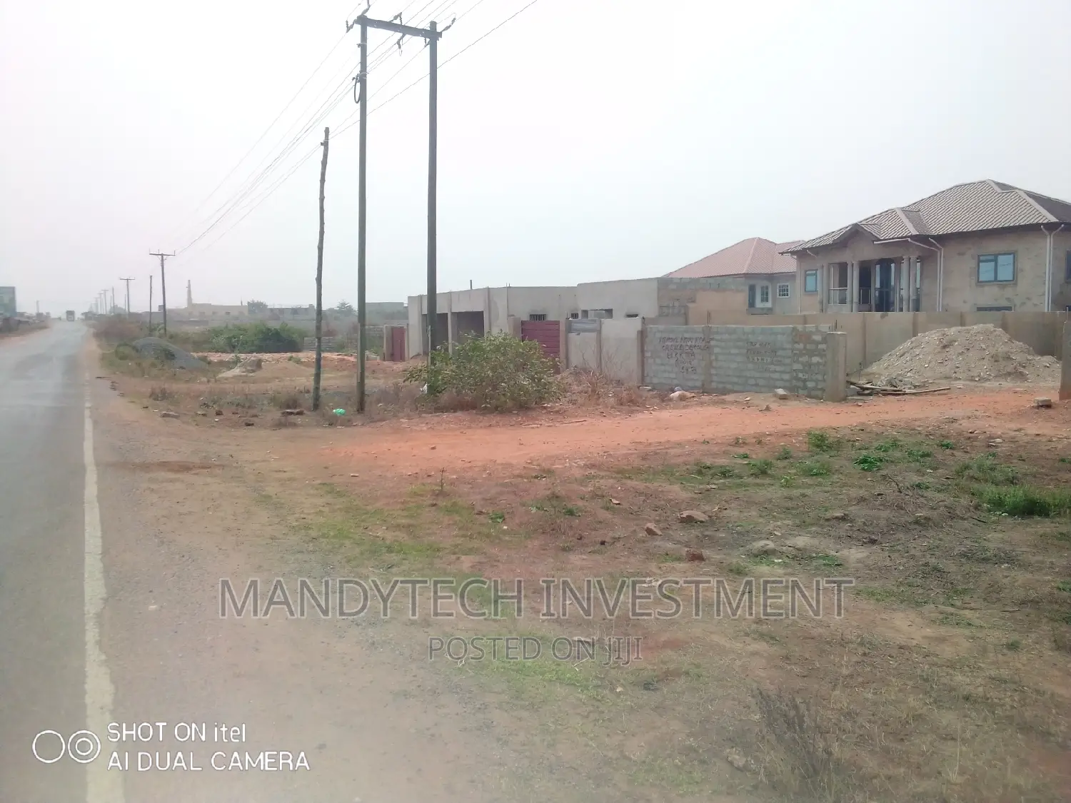 4 Plots of Roadside Land at Amrahia / Katamanso