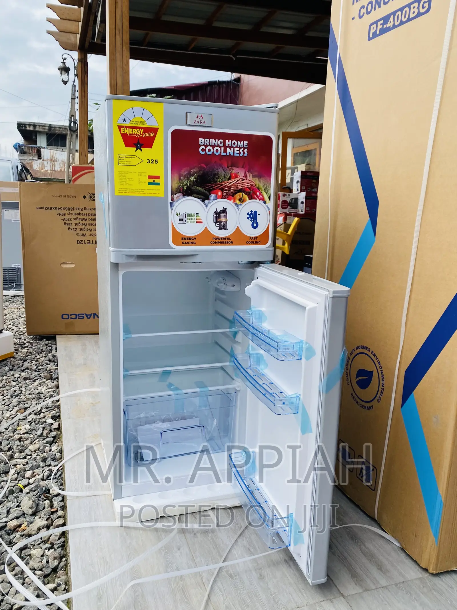 Classic Design Zara 14TM Double Door Electric Fridge.