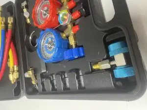 AC Manifold Gauge Vertical