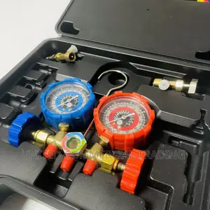 AC Manifold Gauge Vertical