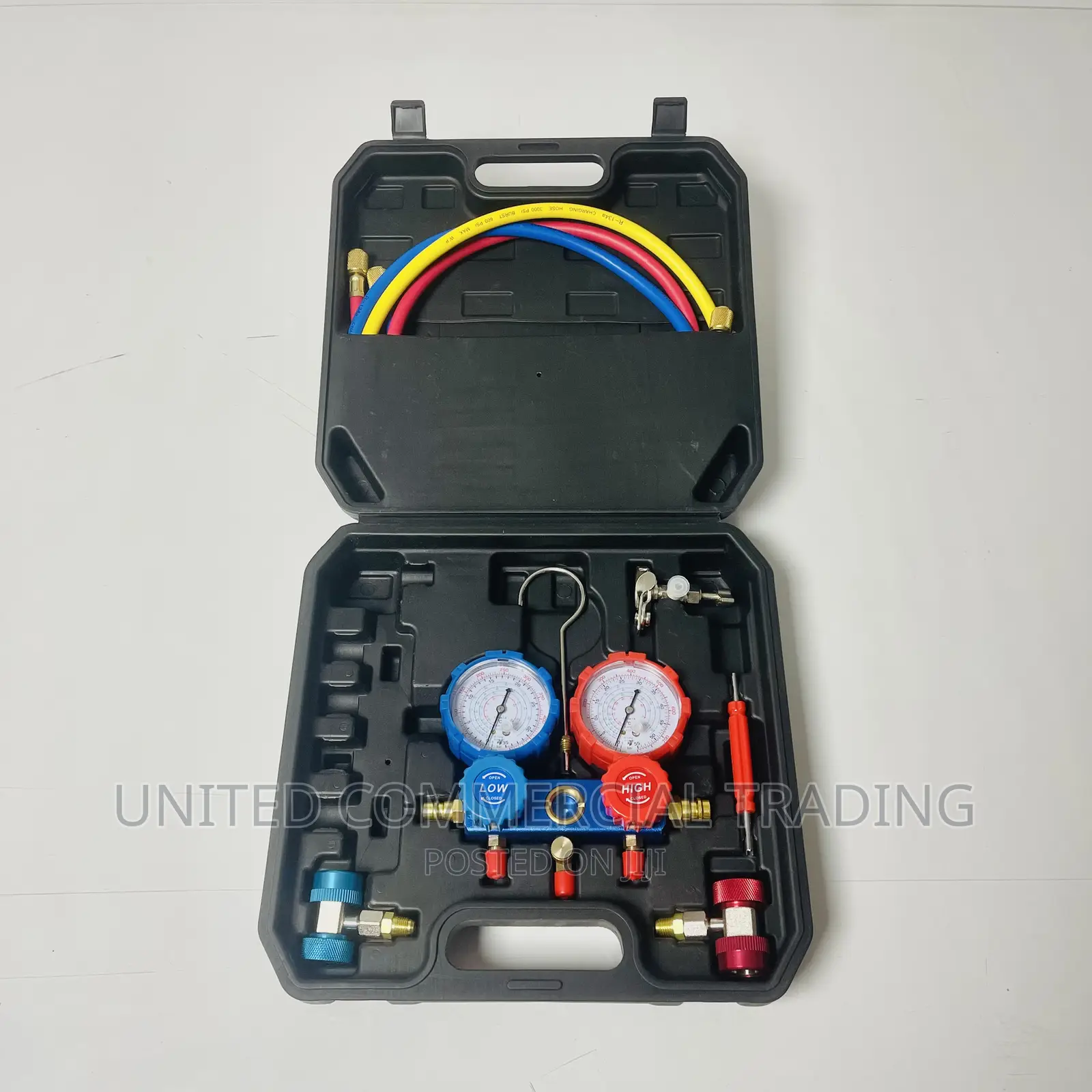 AC Manifold Gauge Horizontal