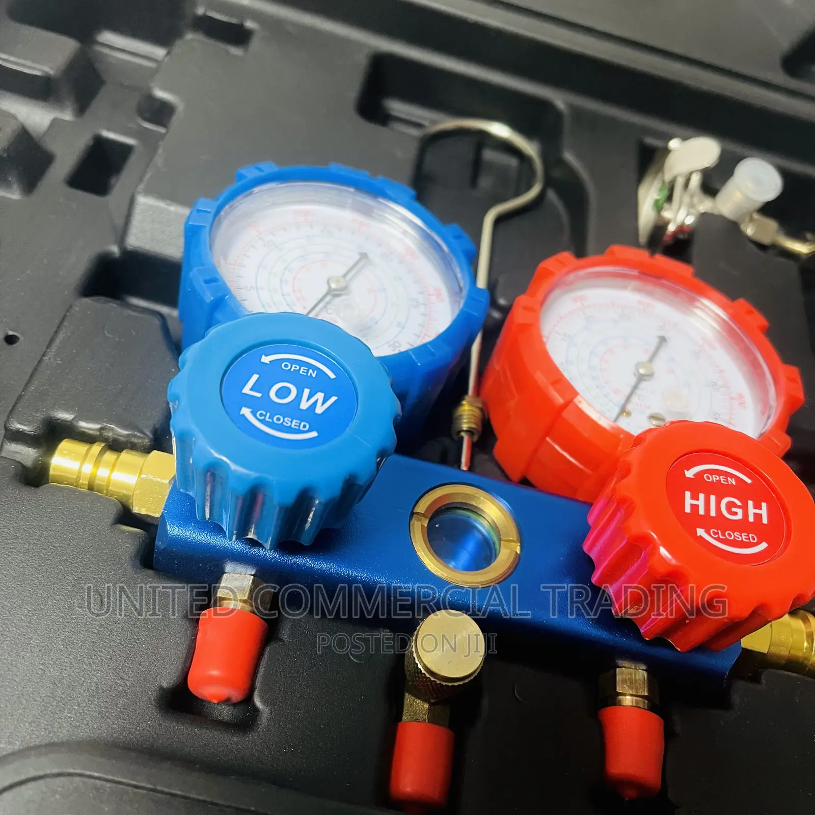 AC Manifold Gauge Horizontal