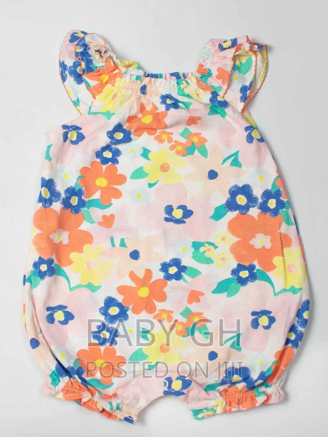 Carter's Floral Girl Half Romper