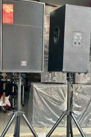 Jac 15 Inches Short Range Passive Speakers With Stand