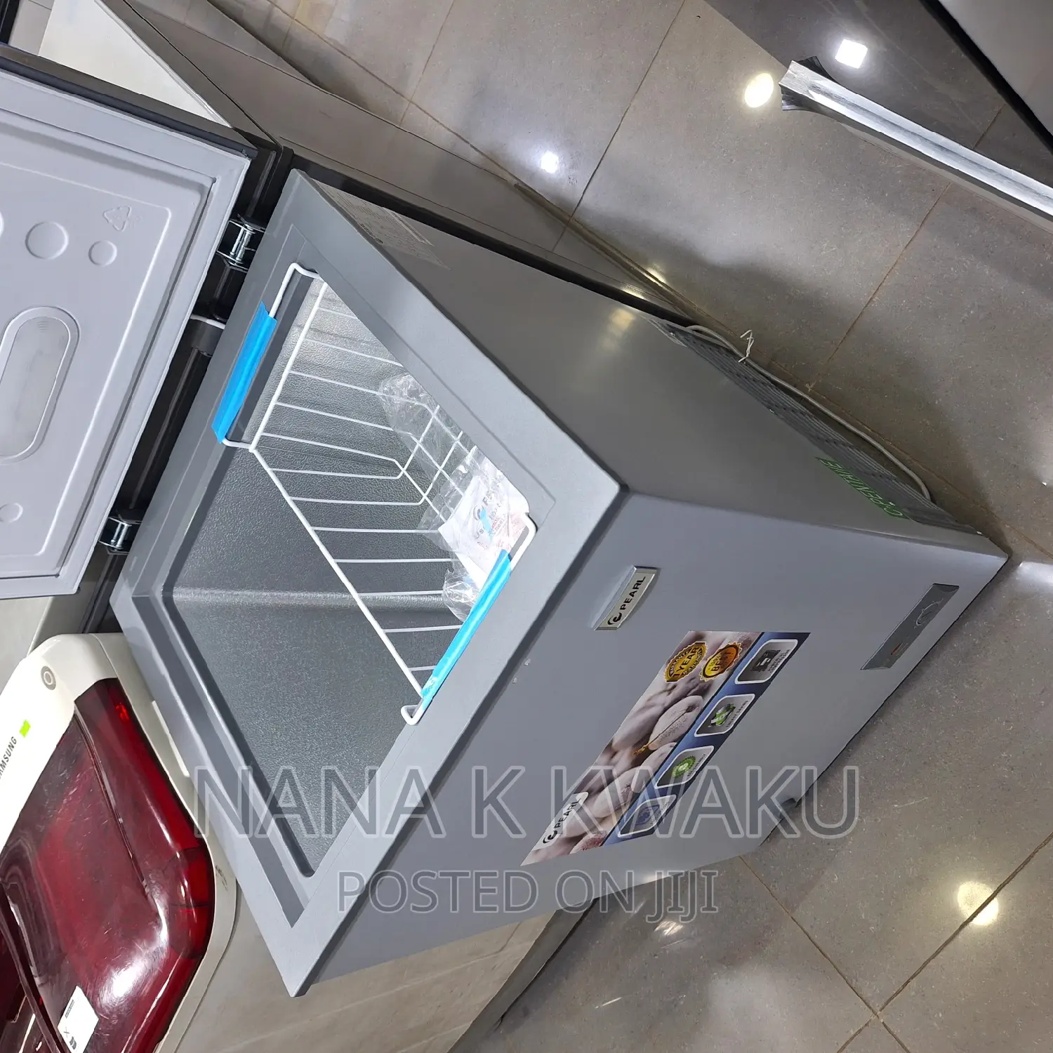 With Power-Cable-Pearl 98ltrs Chest Freezer