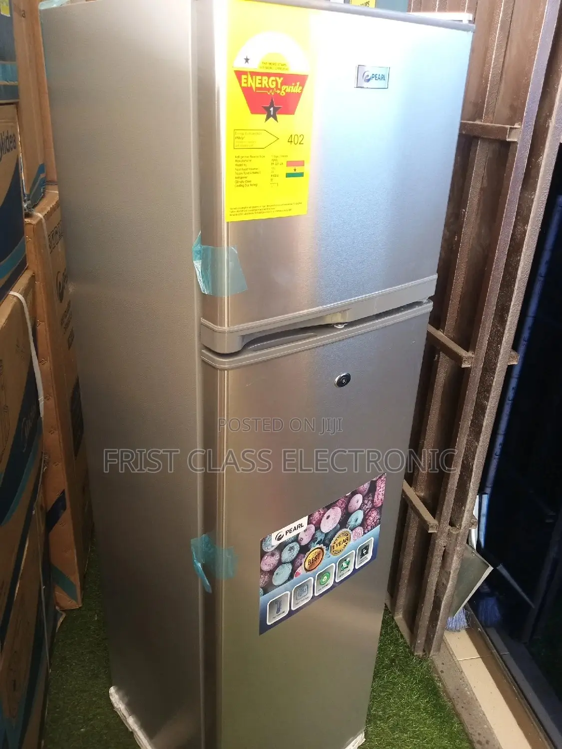 Fast Freezing Pearl Double Door Fridge