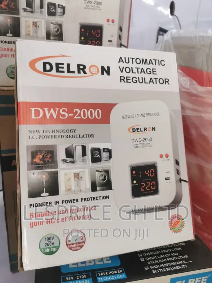 Unique ~Delron 2000VA Stabilizer