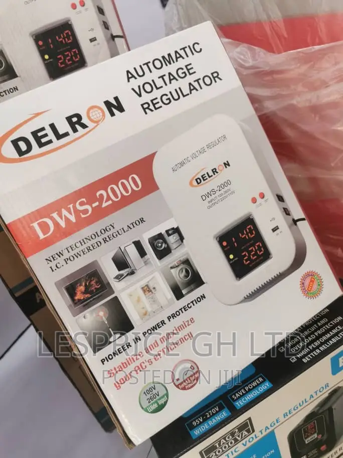 Energy Saving ~Delron 2000VA Stabilizer
