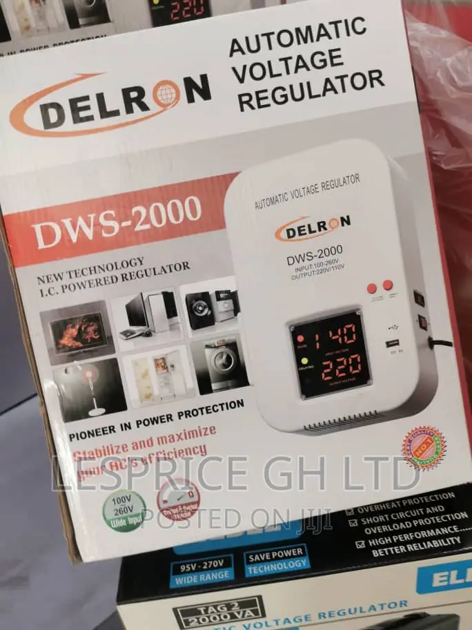 Unique//Delron 2000VA Stabilizer