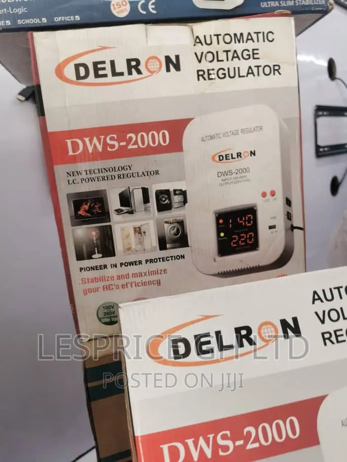 Delron~2000 Pro Voltage Stabilizer