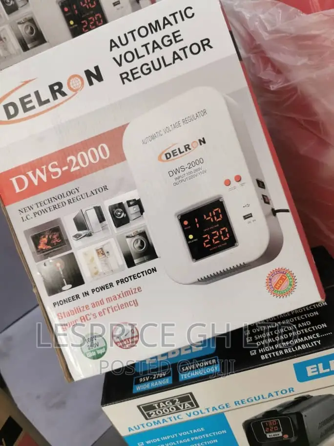 Intensive Power!! Delron 2000VA Stabilizer