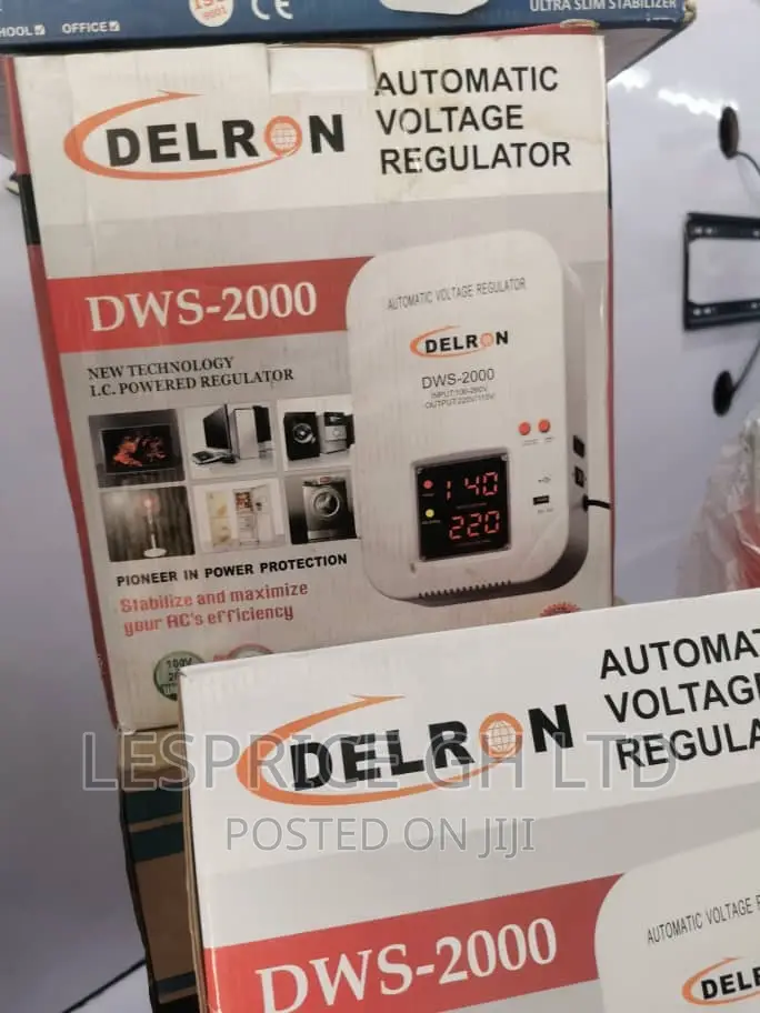 Delron 2000VA Digital Stabilizer