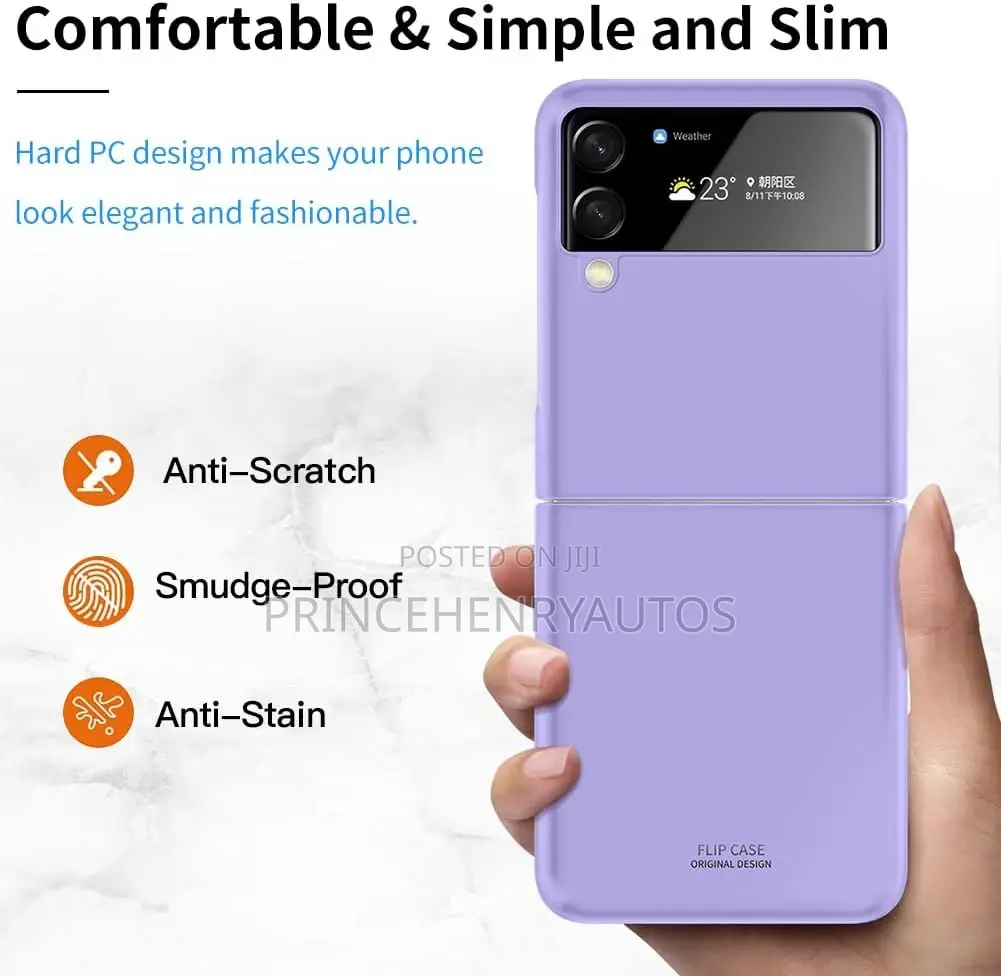 LEIAU Case for Galaxy Z Flip 3