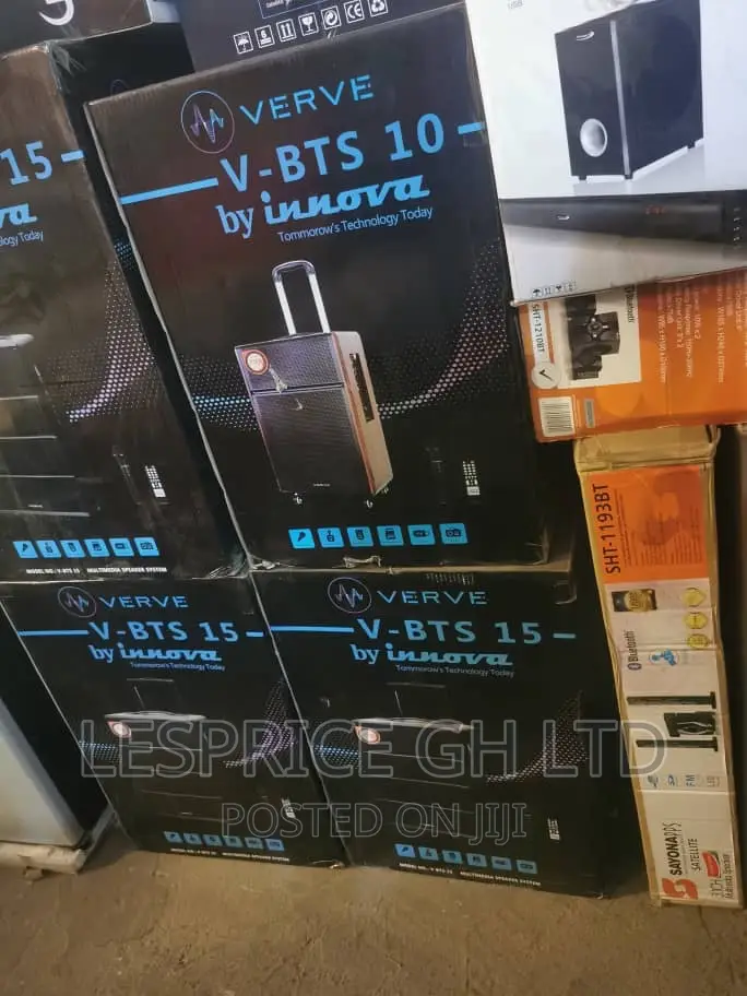 Verve~100watts Rechargeable Wireless Bluetooth Speaker