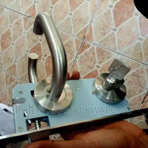 Door Lock Stainless Steel 310(Curved Handle)