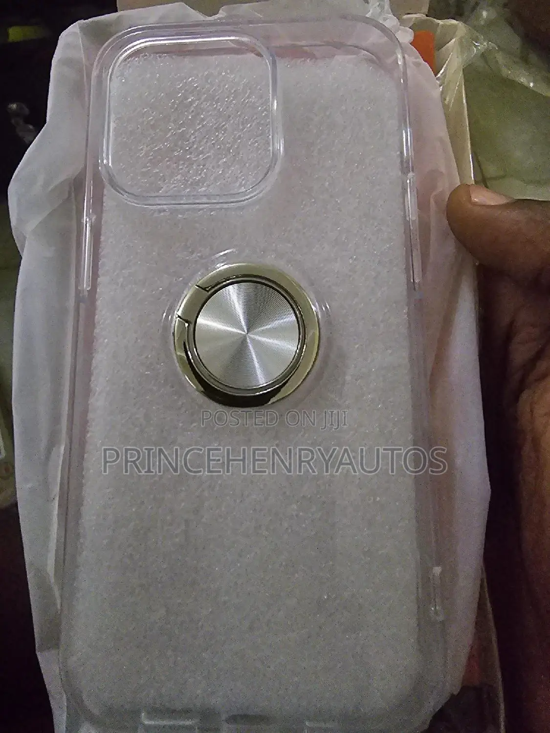 ZHIYIWU Shockproof+ Magnetic Ring Holder for iPhone 14 Pro