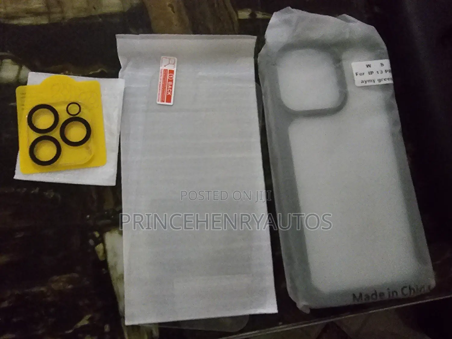 TENDLIN iPhone 13 Pro Case+Screen Protector+Camera Protector