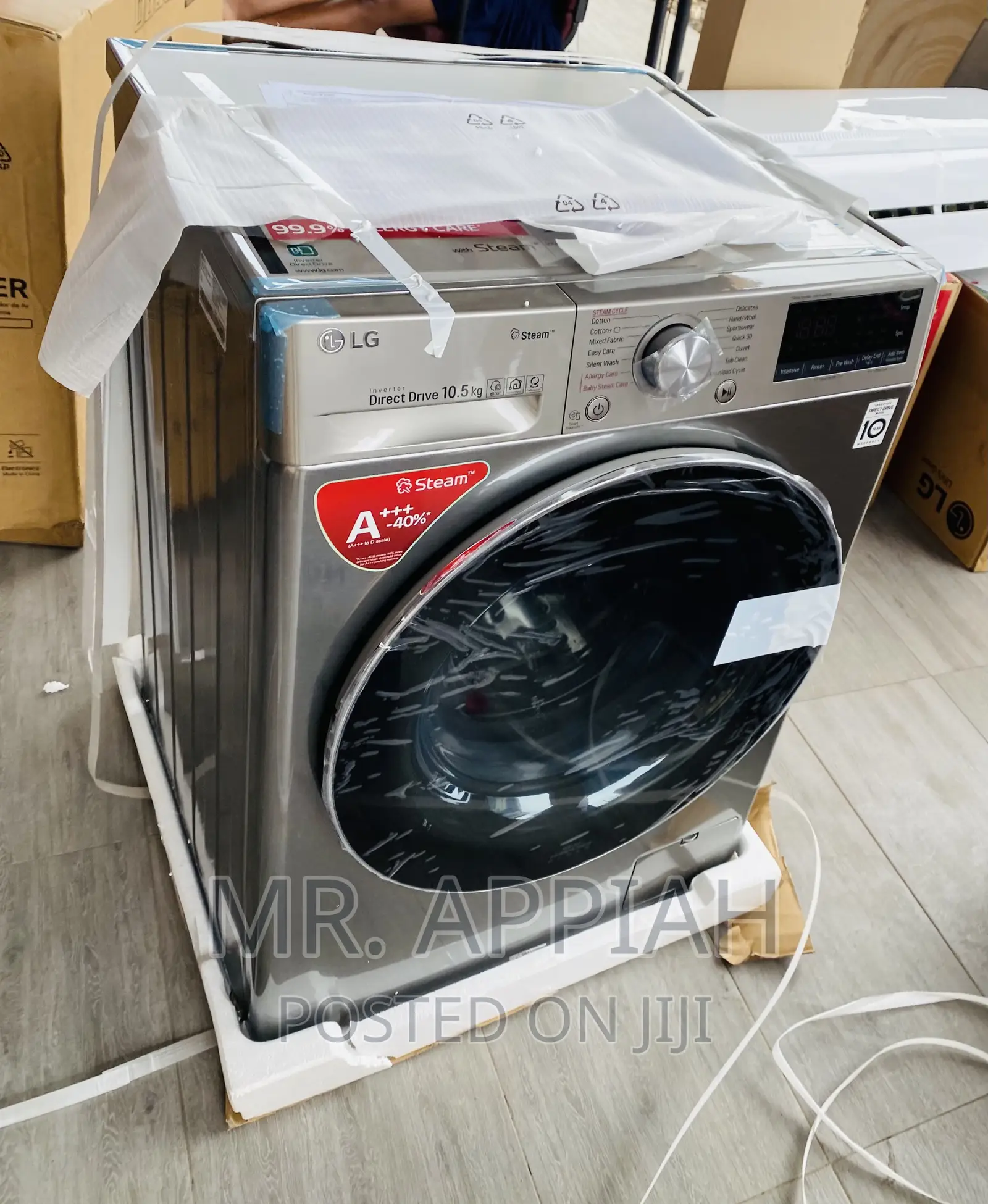 Classic LG F0L9DGP2S Front Load Washing Machine(Gray).