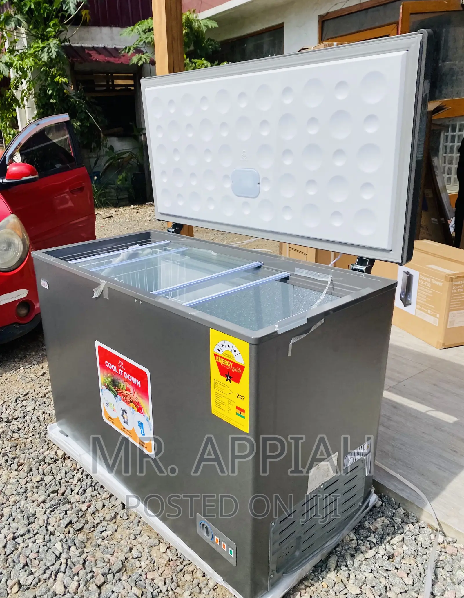 Long Lasting Zara 360 Single Door Electric Freezer.