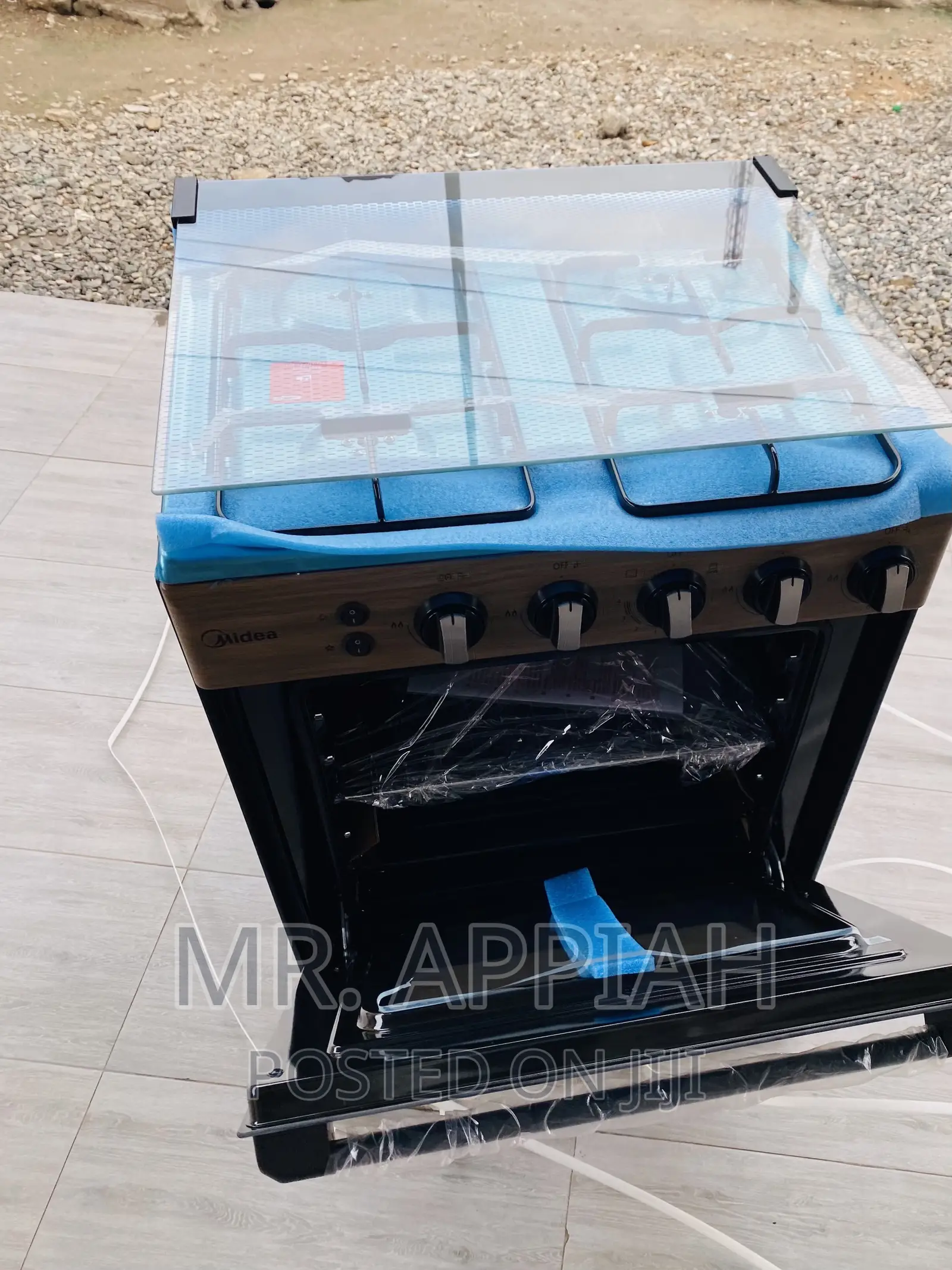 Quality Midea BMG6060-WD 4 Gas Burner(60x60)Black.