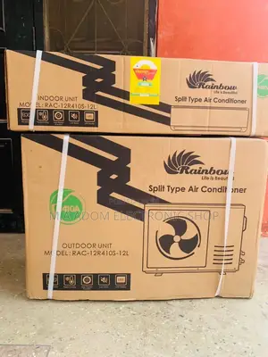 Extremely Cooling Rainbow 1.5hp Split Type Ac(White)R410.