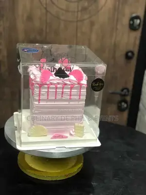 Shades of Pink Ice Cream Cake