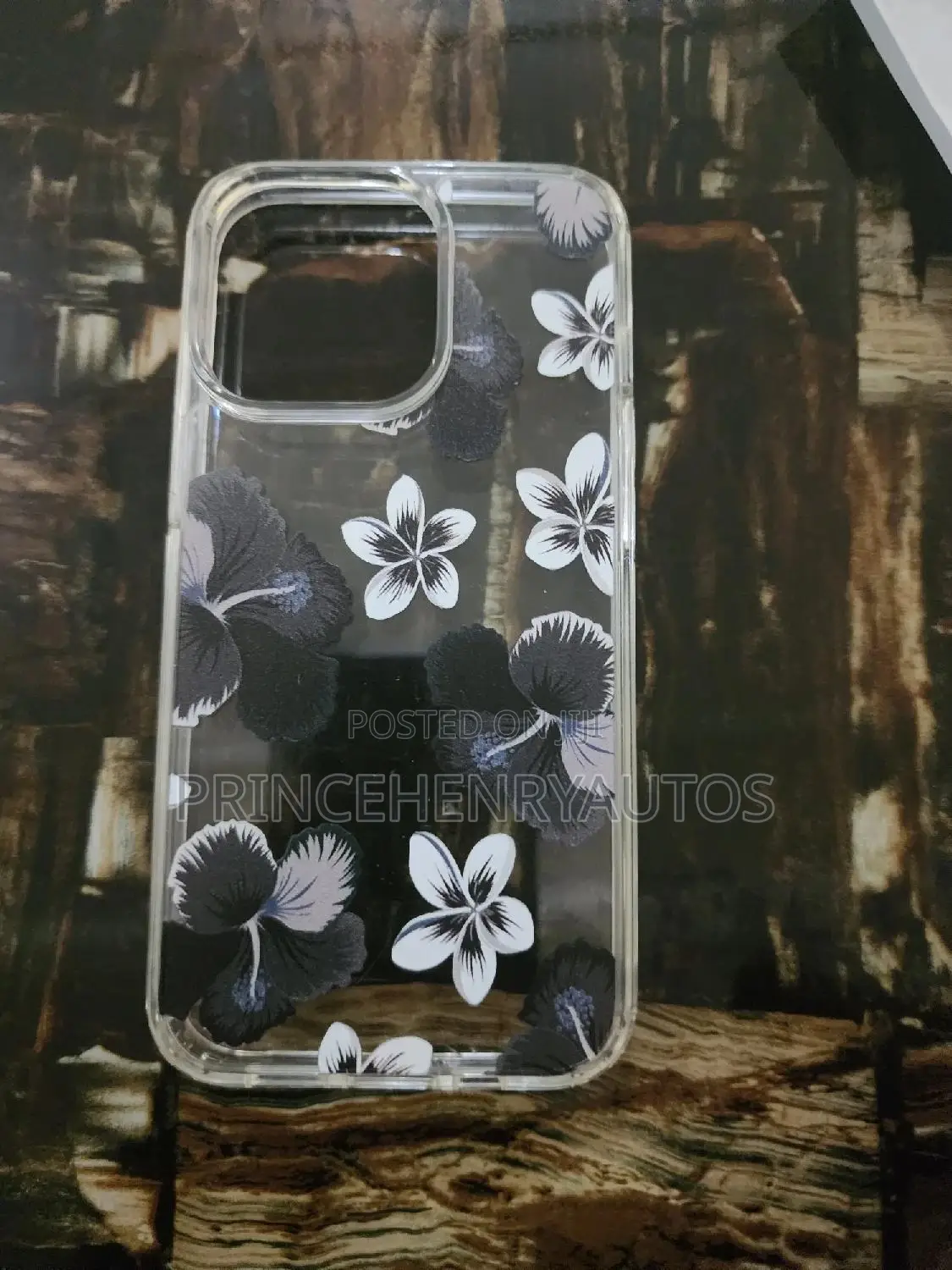 RANZ iPhone 13 Pro Case, Hibiscus Flower
