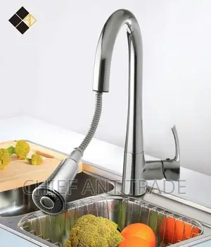 Faucet / Tap. Pull to Spray.