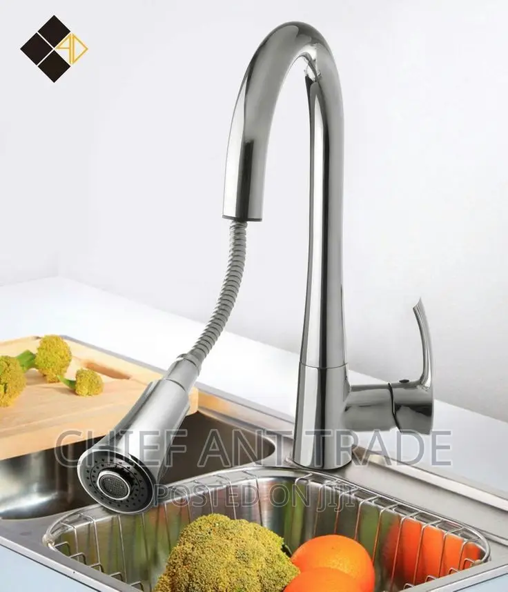 Faucet / Tap. Pull to Spray.