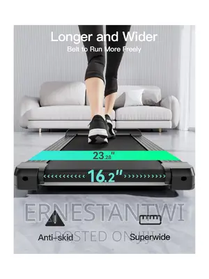 Slim Foldable Portable Treadmill With Bluetooth Connectivity