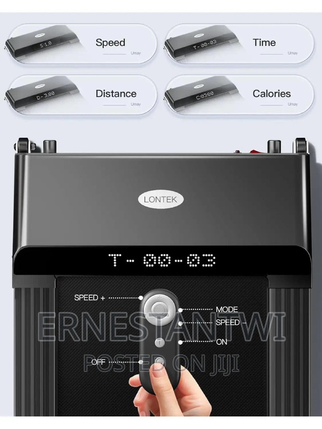 Slim Foldable Portable Treadmill With Bluetooth Connectivity