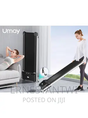 Slim Foldable Portable Treadmill With Bluetooth Connectivity