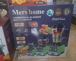 3 in 1 Original Mers Home Commercial Blender