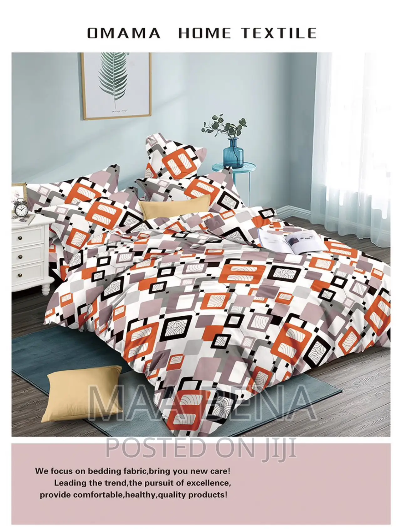 Cotton Bedsheet With Pillowcases