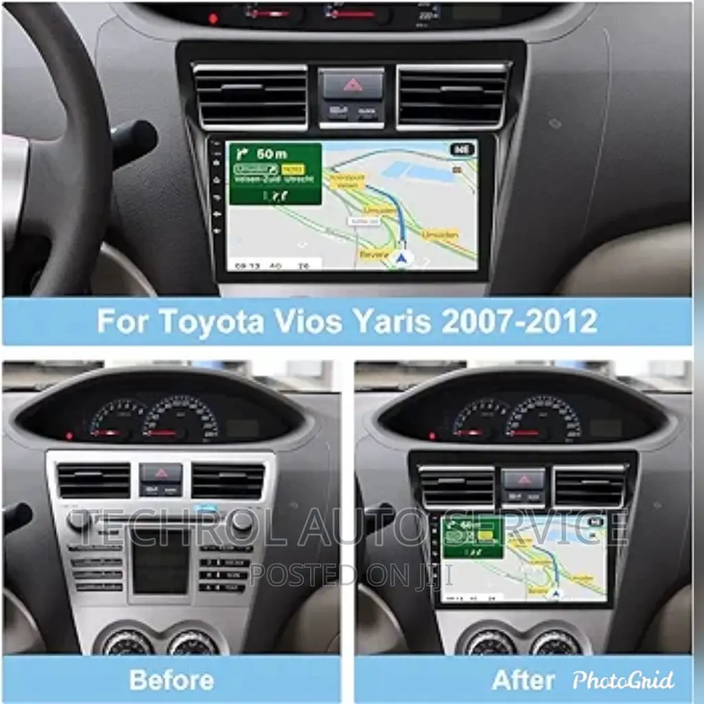 Toyota Yaris Belta 2008-2011 Carradio Andriod Carplay System