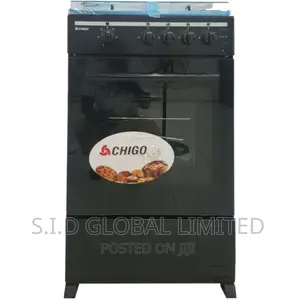 Chigo F5402-Ilg-Is 4 Burner 50x50 Stove With Oven and Grill