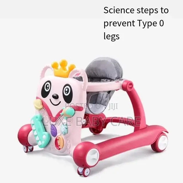 Multifunctional Push Walker With Fun Sounds and Melodies