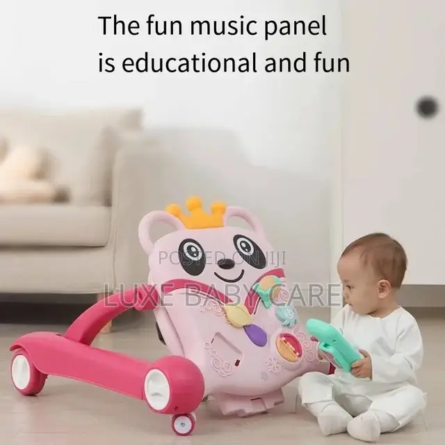 Multifunctional Push Walker With Fun Sounds and Melodies