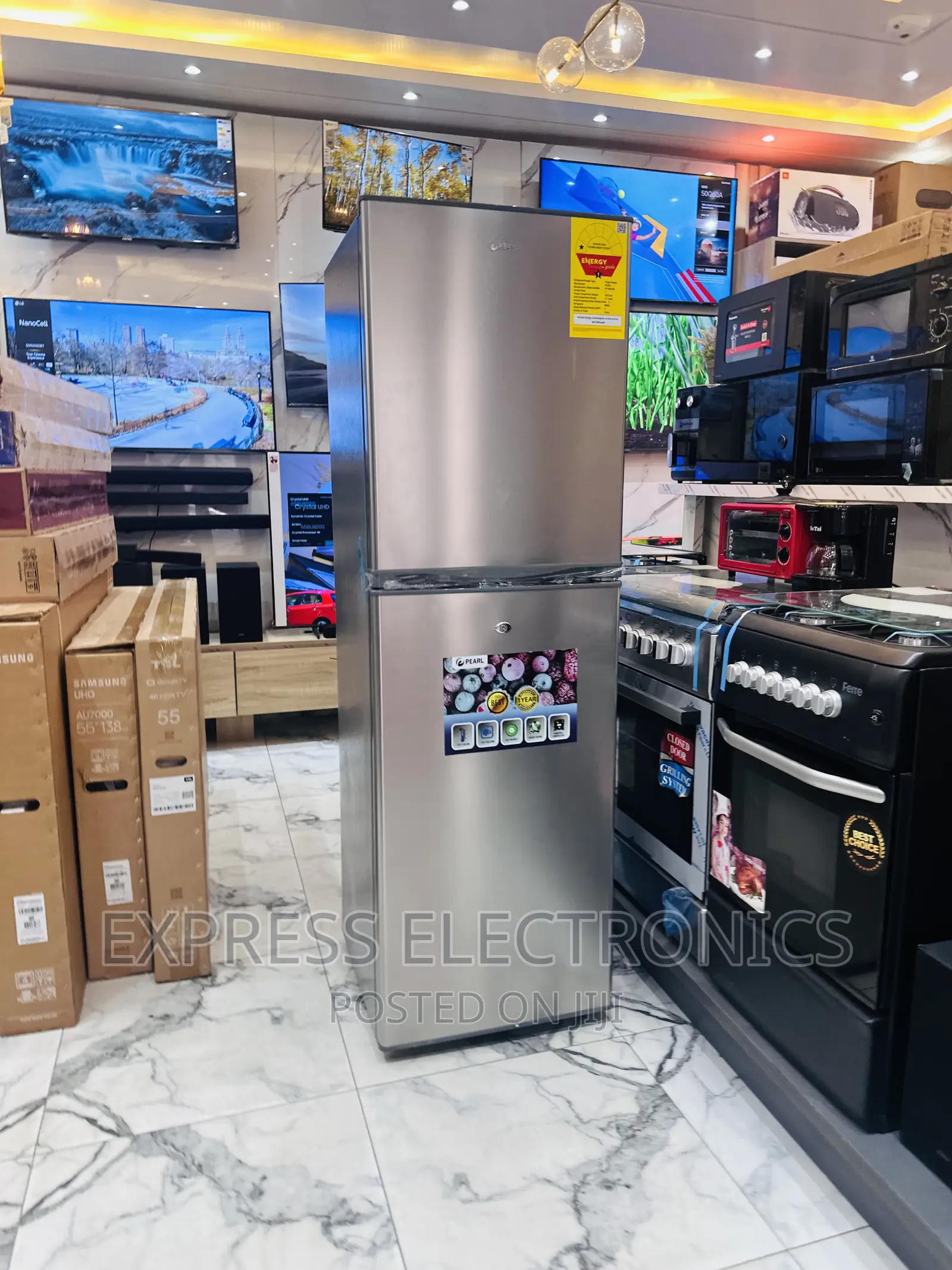 Fresh in Box PF-352B-2B Pearl Fridge