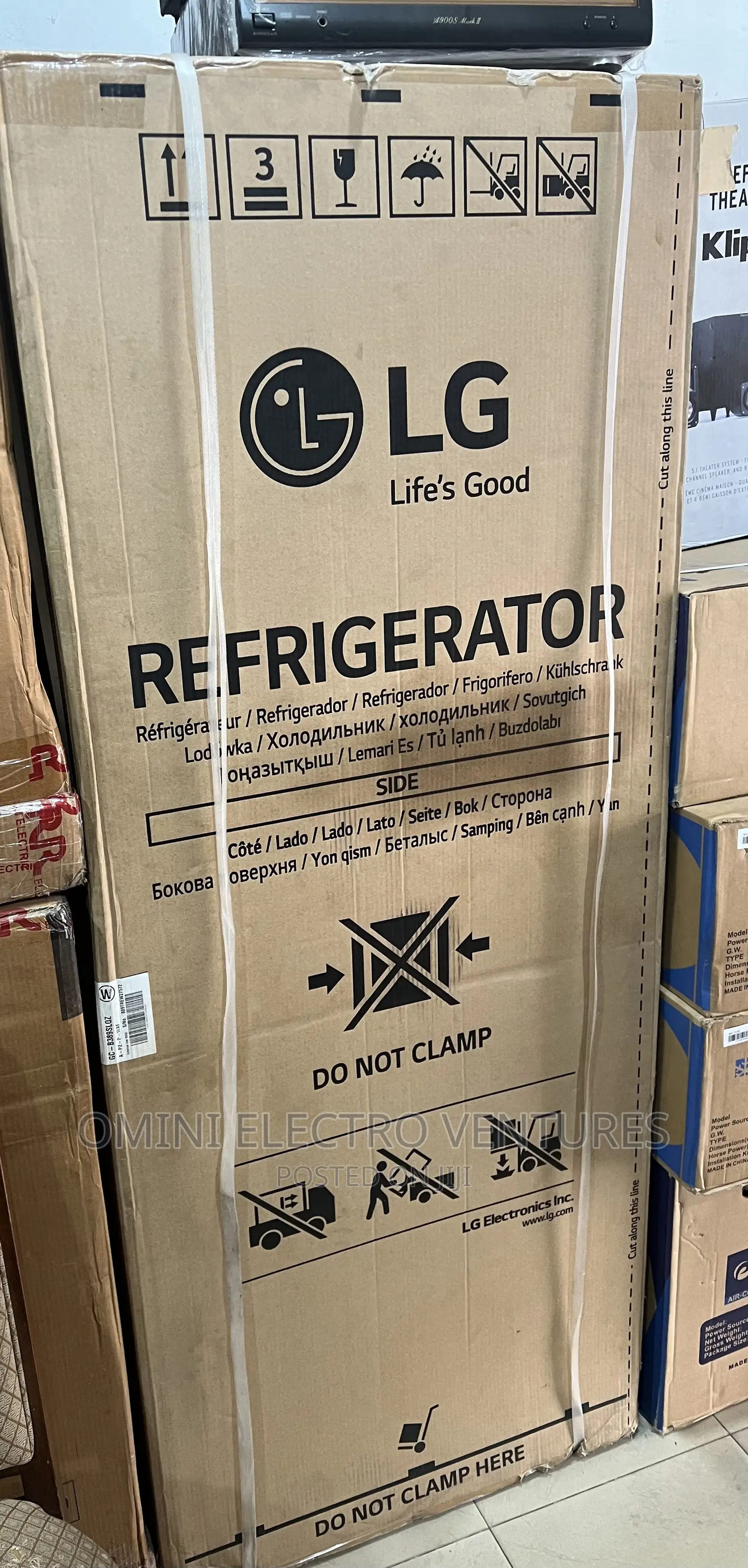 Brand New Lg Double Door Refrigerator 300 Litres