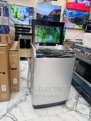 Sleek Grey Washing Machine Pearl 12kg Topload Full Auto