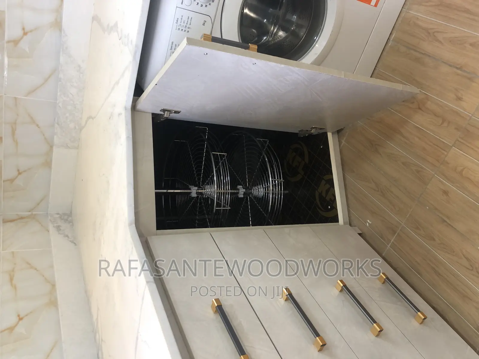 RAF Kitchen Cabinet With MDF and Laminated Plywood