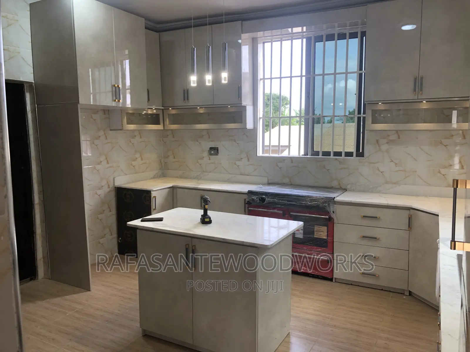 RAF Kitchen Cabinet With MDF and Laminated Plywood